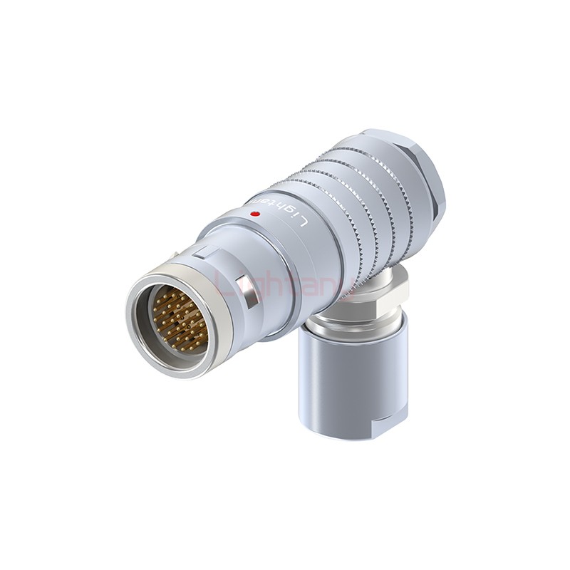 FHG.3K.030.CLAC85推拉自鎖彎式插頭