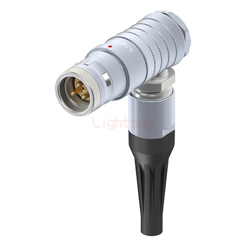 FHG.3K.003.CLAC60Z推拉自鎖帶護(hù)套彎式插頭