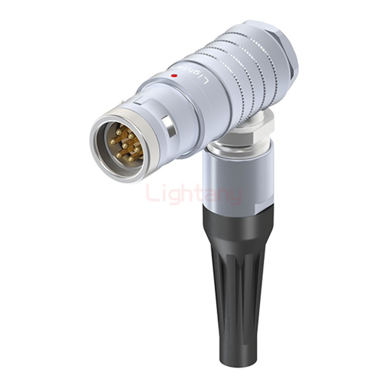 FHG.3K.007.CLAC75Z推拉自鎖帶護(hù)套彎式插頭