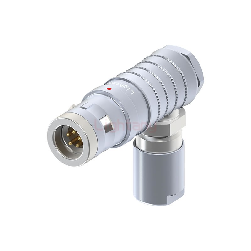 FHG.1K.005.CLAC35推拉自鎖彎式插頭